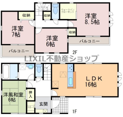  �y�Ԏ��}�z2�����@�Ԏ��}�ł��B�S����6���ȏ�ōL�X���Ă��܂��B