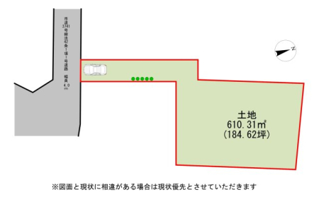 ���} ���z�����Ȃ��B184.62�؂̍L���y�n�B�ړ����͖�4.5m�m�ۂ���Ă��āA�Ԍɓ�����X���[�Y�ł��B