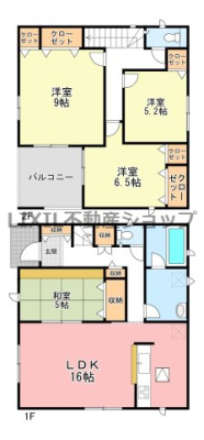  �y�Ԏ��}�z1�����@�Ԏ��}�ł��B 4�k�c�j�̊Ԏ��ŁA�e�������[�����2�K�ɂ̓N���[�[�b�g���������܂��I